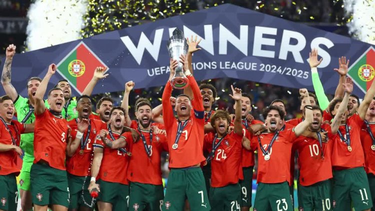 Ronaldo leads Portugal to Nations League win