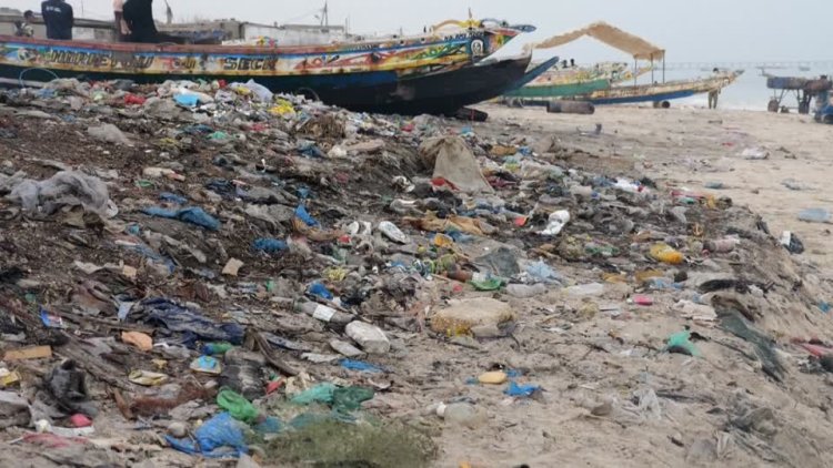 Volunteers clean Senegal's polluted beaches
