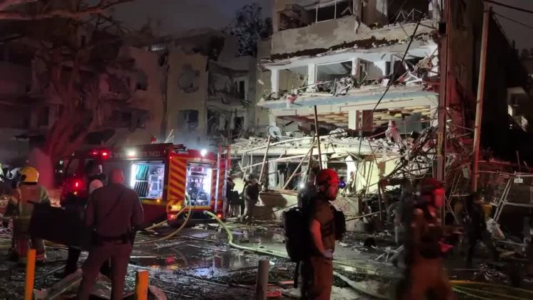 Iran launches massive missile strike on Israel