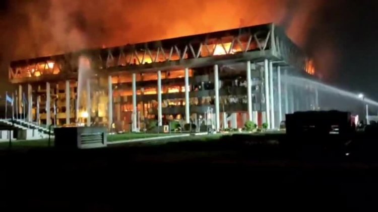 Iran TV hit live as Israel strikes Tehran