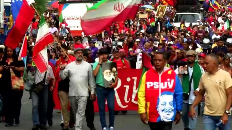 Venezuela rallies for Iran in Caracas