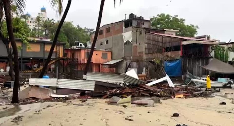 Hurricane Erick slams Mexico’s coast