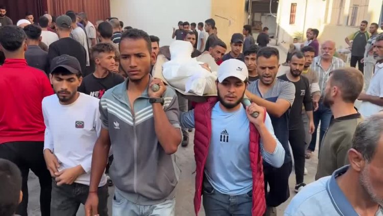 Gaza mourns victims of aid point attacks