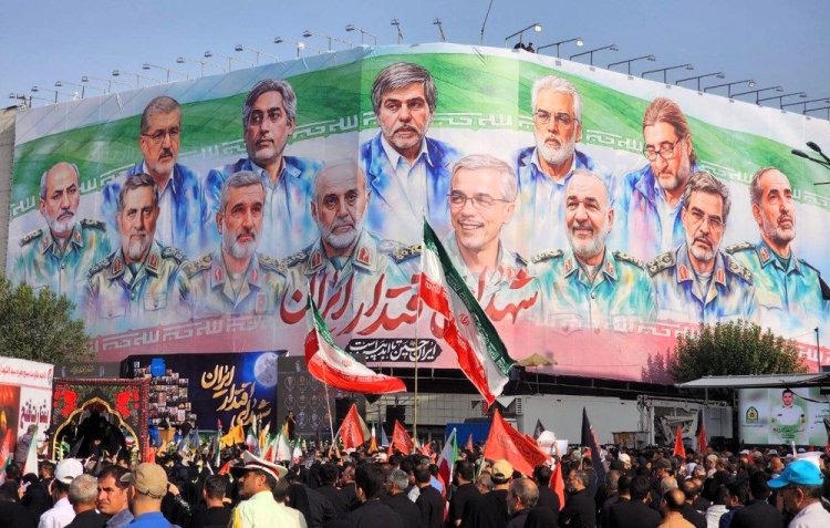 Tehran mourns slain commanders, scientists