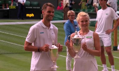 Siniaková and Verbeek win Wimbledon title
