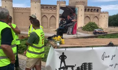 Spain mourns farmer who symbolized protests