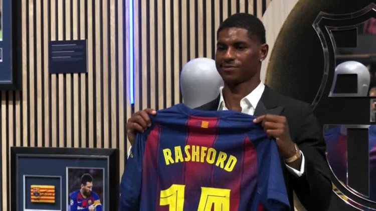 Rashford joins Barcelona on loan from United