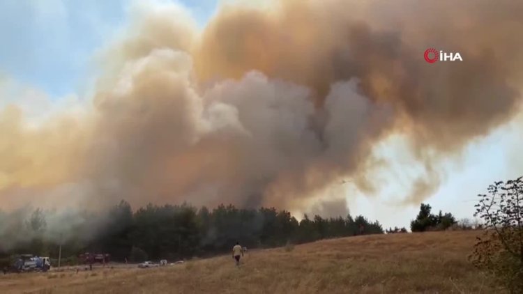 Wildfires rage in Antalya amid extreme heat