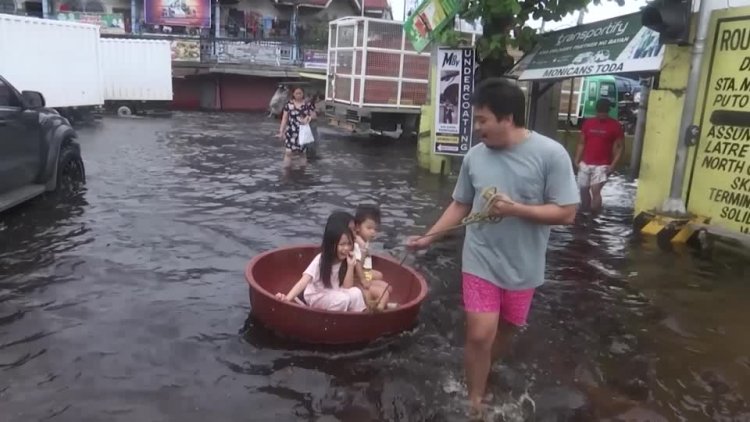 Typhoon Co-may kills 25 in Philippines