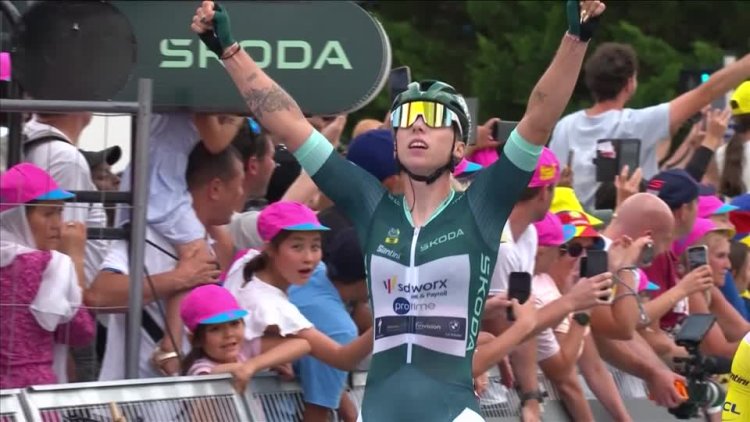 Wiebes claims back-to-back Tour stage wins