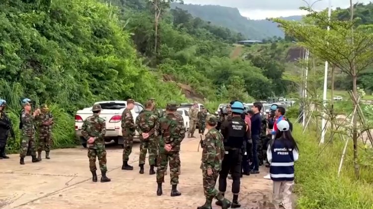 Diplomats monitor Thai-Cambodia ceasefire