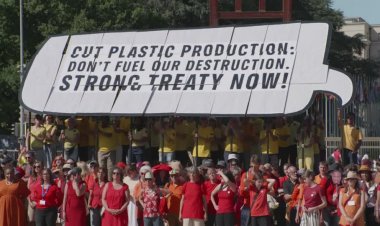 Greenpeace urges bold plastic treaty