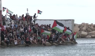 Tunisians rally for Gaza aid flotilla
