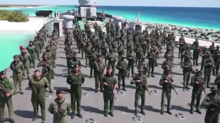 Venezuela stages massive Caribbean war drills