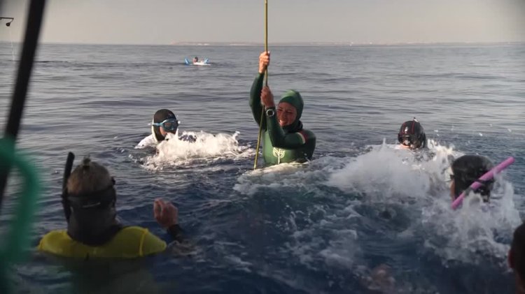 Hungary's Törőcsik wins freediving gold