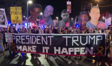 Israeli families march for cease-fire