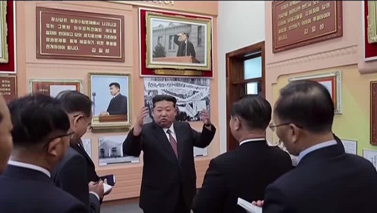 Kim urges loyalty ahead of party anniversary