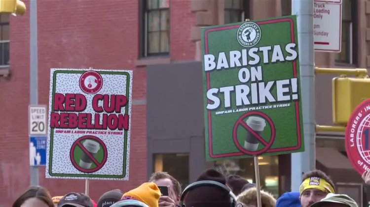 Starbucks workers launch nationwide strike