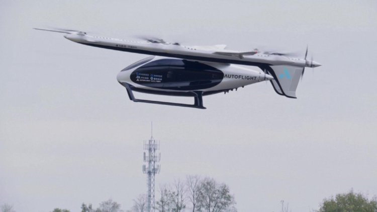 China eVTOL completes cargo test flight