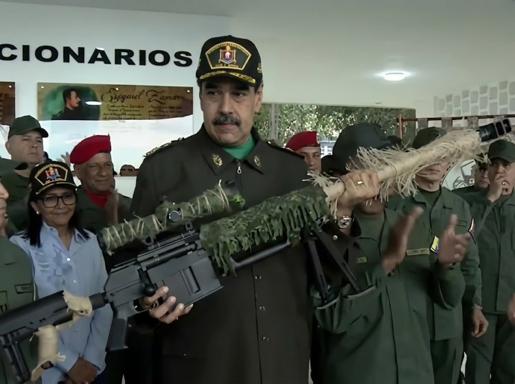 Maduro hails military at year-end ceremony