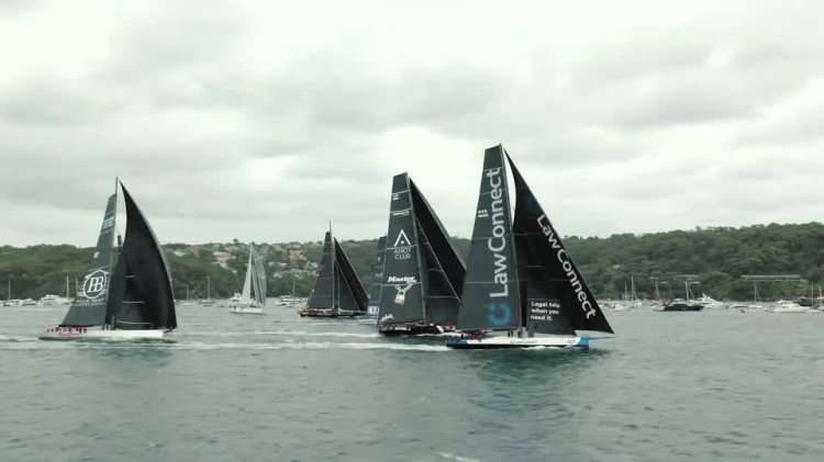 Lawconnect leads sydney to hobart start