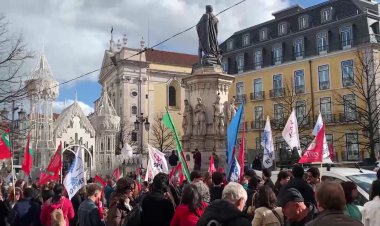Lisbon protest targets labor reform