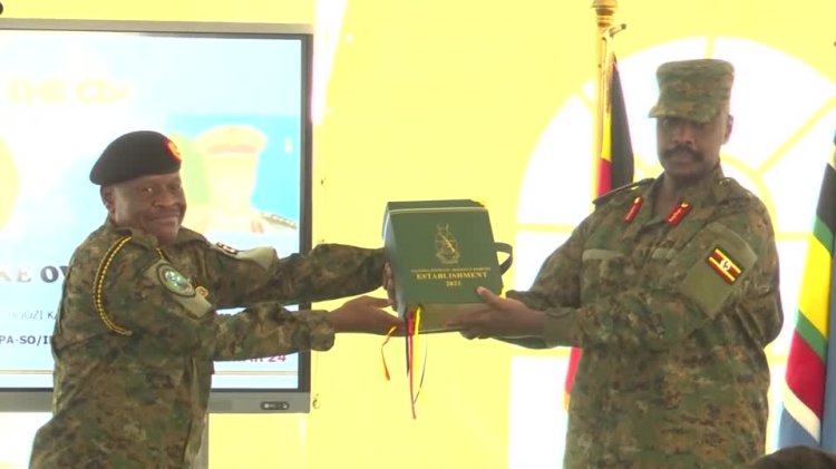 Museveni son seen as successor