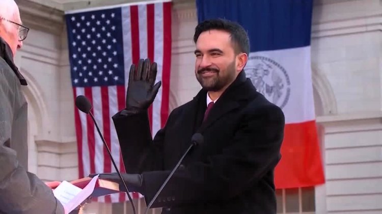 Zohran Mamdani sworn in as New York mayor
