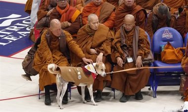 Monks complete 2,300 mile peace walk