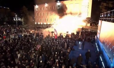 Clashes erupt at Tirana protest