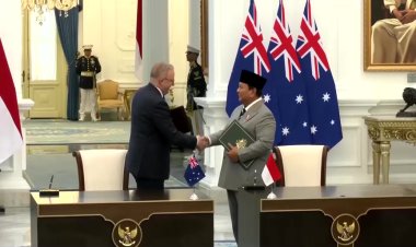 Australia Indonesia sign security pact