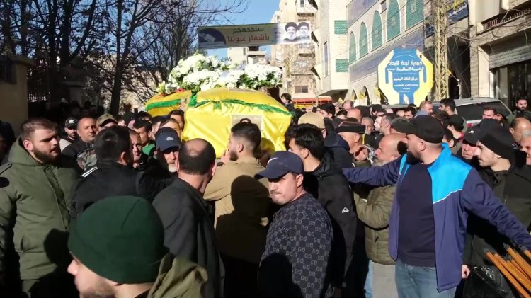 Hezbollah commander buried in Baalbek