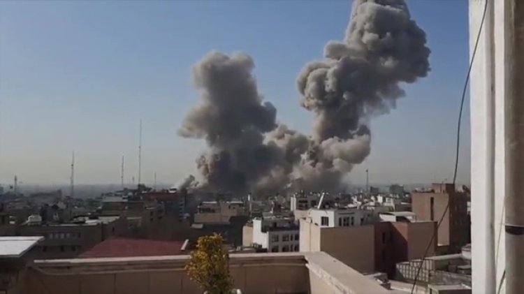 Israel strikes Iran as blasts hit Tehran