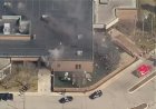 Truck rams Michigan synagogue