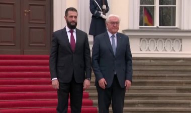 Germany Syria hold talks in Berlin