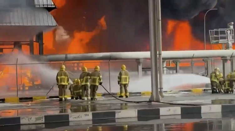 Drones hit Kuwait airport