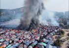 Massive fire devastates Sabah water village