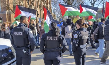 Protest held at DePaul University