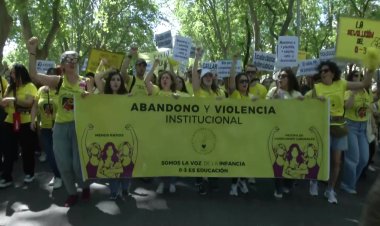 Madrid protest demands education reform