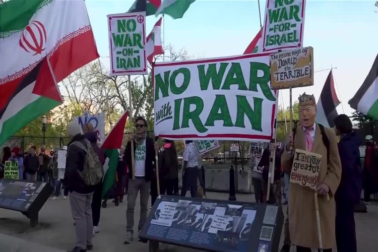 Protests demand lasting Iran ceasefire