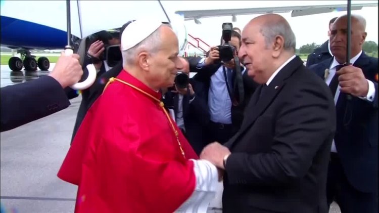 Pope Leo begins Africa tour in Algeria