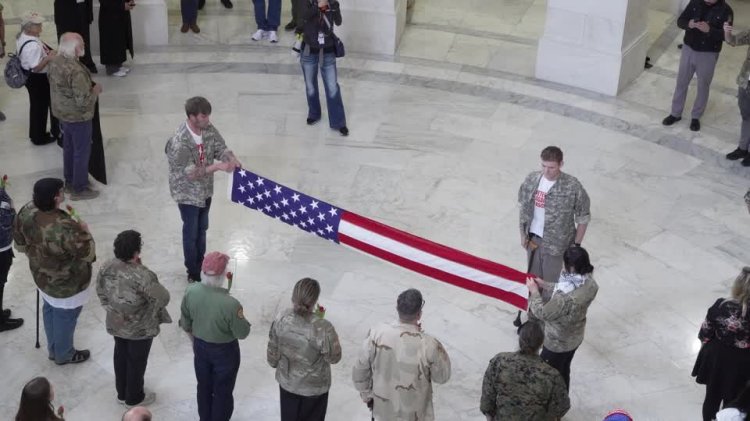 Veterans protest U.S. war policy