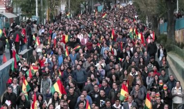 Bolivians protest road blockades and shortages